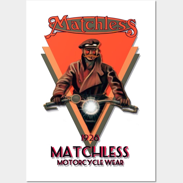 Classic Matchless Motorcycles Company Wall Art by MotorManiac